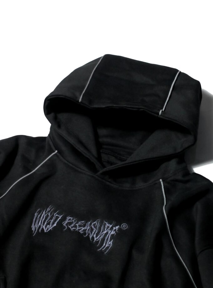 Wild Pleasure - Hoodie Boxy V.1 Heavyweight Pattern Drafting Reflective