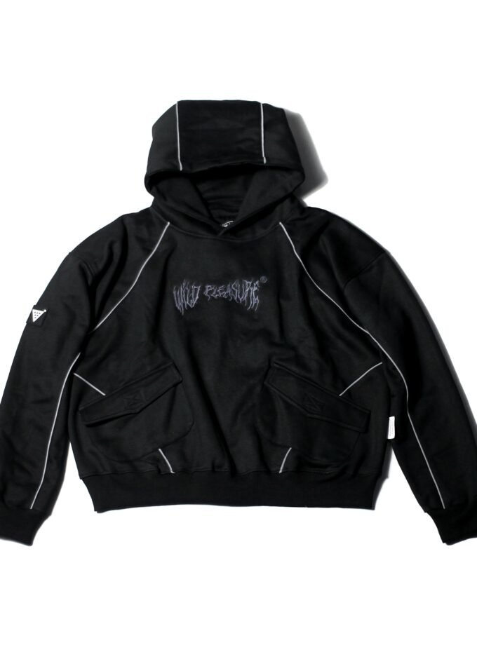 Wild Pleasure - Hoodie Boxy V.1 Heavyweight Pattern Drafting Reflective
