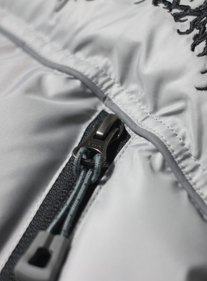 Wild Pleasure - Wild Puffer Jacket Boxy Fit V.4 Briminggham"Silver" Limited Stock Gorpcore UK Drip Roadman