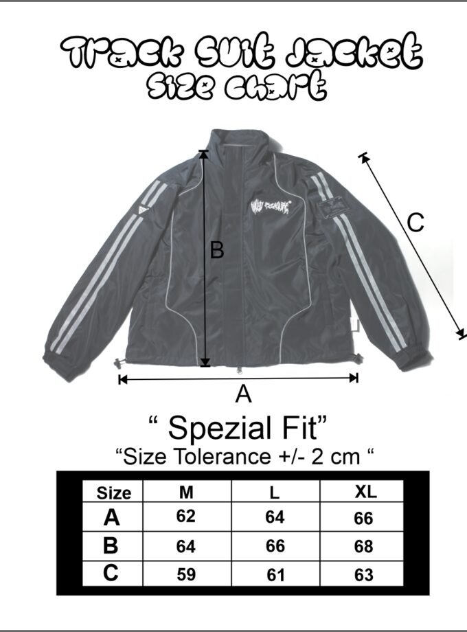 WILD PLEASURE TRACK SUIT BRIMINGGHAM REFLECTIF